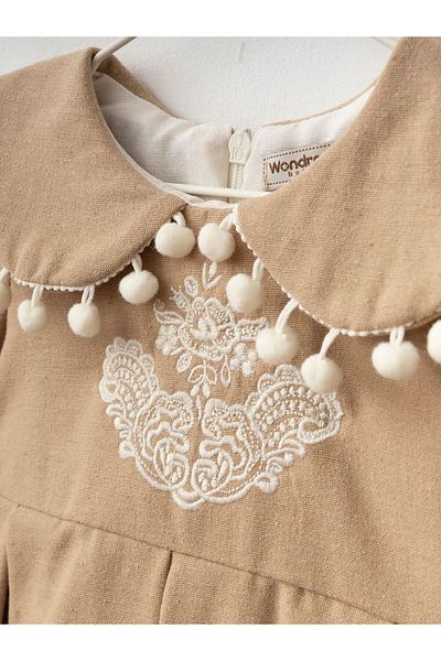 Cherrys Bebek Pompom Dress