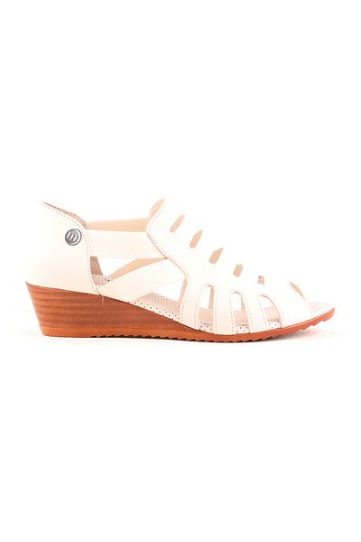 Mammamia 2740 Genuine Leather Women's Sandals – Orthopedic Sole, Summer Comfortable and Stylish Design