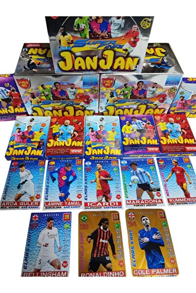 Emrah Gültekin Janjan’lı Süper Final Futbolcu Kartları – 10 Minik Kutu | 60 K...