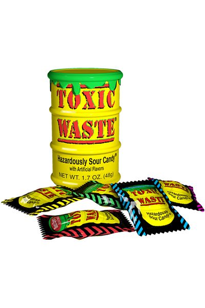 Toxic Waste Bomboane Yellow Drum Extreme Sour 42g