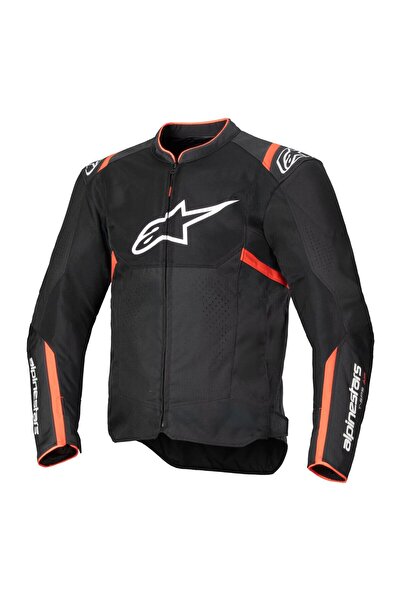 Alpinestars T-SPS Air V2 Korumalı Motosiklet Montu Siyah / Kırmızı