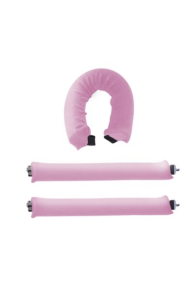 OEM Set of 3 heatless curling irons, made of velvety foam, natural curls, suitable for any hair type