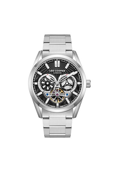Lee Cooper Men's Automatic Black Dial Watch - LC08181.350