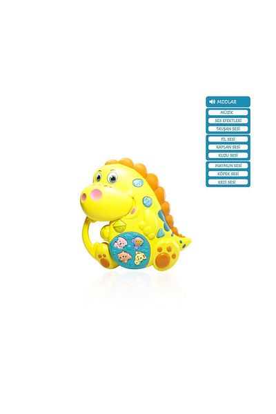 VARDEM OYUNCAK Jlg-855-76A Lighted and Musical Dinosaur Baby