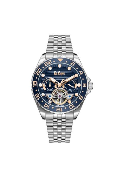 Lee Cooper Lee Cooper Men's Automatic Dark Blue Dial Watch - LC08192.390