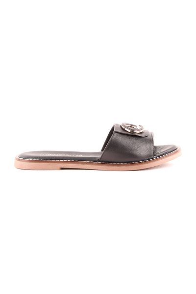 Mammamia 1370 Papuci de damă din piele naturală – toc plat confortabil, design elegant și confortabil