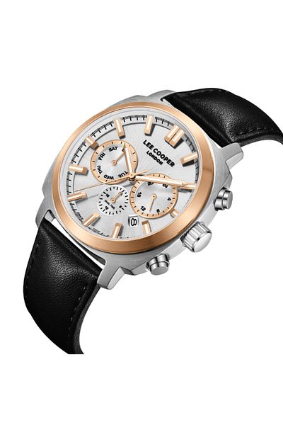 Lee Cooper Lee Cooper Men's Multi Function Silver Dial Watch - LC08172.531
