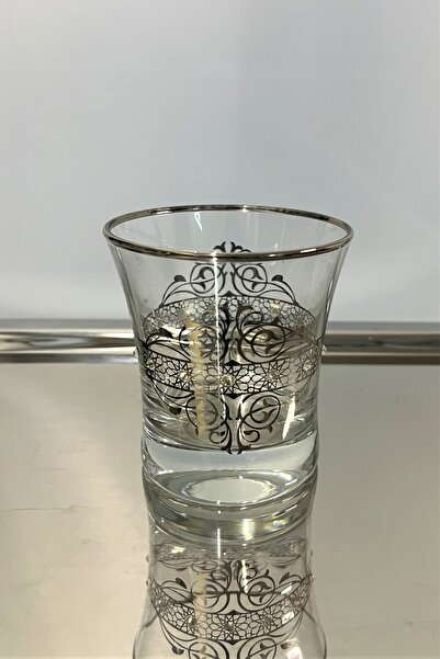 DECOSTYLE PASHABAHCE 420014 كوب ماء مزخرف يدويًا سعة 240 سم مكعب، 6 قطع