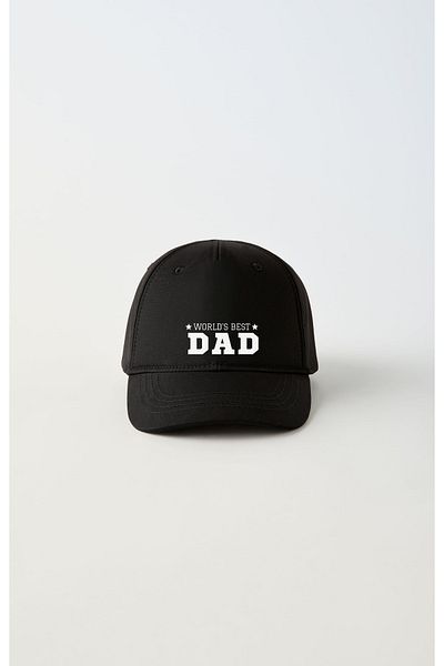 sielta Αθλητικό καπέλο για την Ημέρα του Πατέρα Super Best Dad με εμπριμέ Velcro πίσω ρυθμιζόμενο ανδρικό-γυναικείο καπέλο