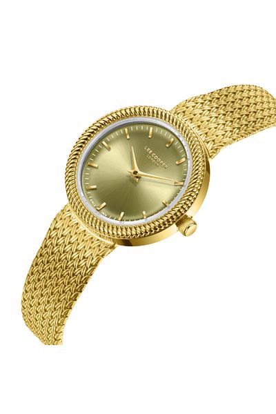 Lee Cooper Women's Analog Khaki Dial Watch - LC08136.170