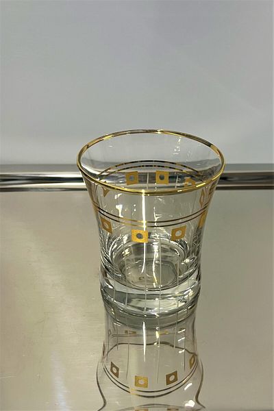 DECOSTYLE Pashabahçe 420014 240 Cc Handwork Decorated Water Cup 6 Li