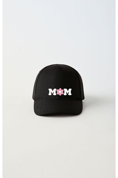 sielta Mother Mom Αθλητικό καπέλο με στάμπα με Velcro στην πλάτη, ρυθμιζόμενο ανδρικό-γυναικείο
