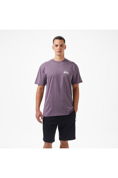 Quiksilver Home Mini Logo Ss Men's Purple T-Shirt