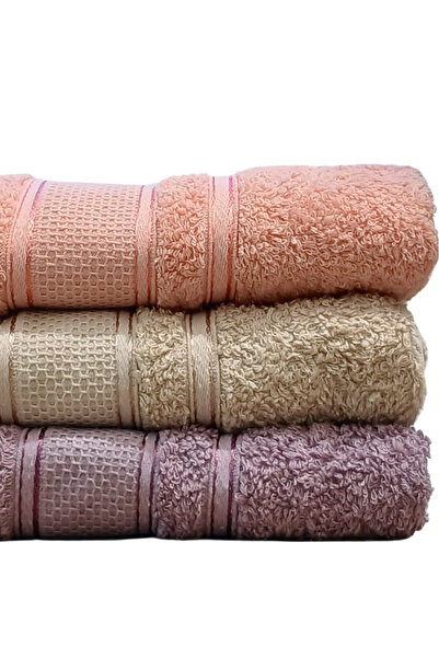 Minteks Mia 3-комплект рушників для рук і обличчя з 100% бавовни – 50x90 см | Minteks Home