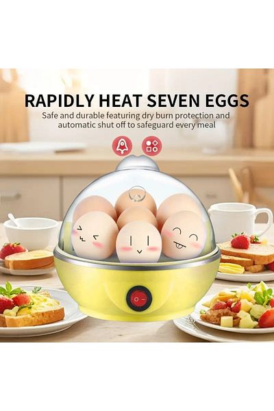 Generic Electric Egg Poacher 350w – Single Layer Egg Cooker With Auto Shut-off, Food Grade, Easy To Use