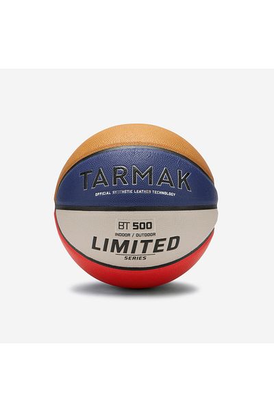 TARMAK Basketball Ball - Number 7 - Blue / Red - Bt500 Touch