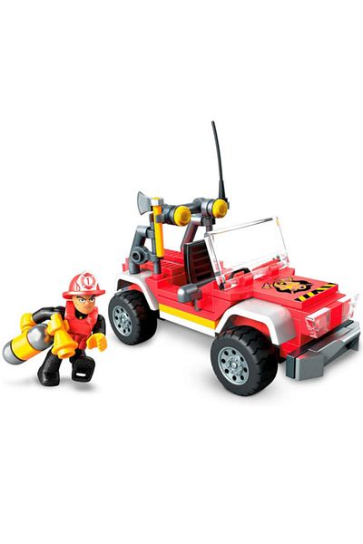 MEGA Mega Construx Fire Truck Building Set, 114 Pieces