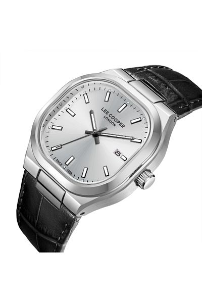 Lee Cooper Lee Cooper Men's Analog Silver Dial Watch - LC08179.331