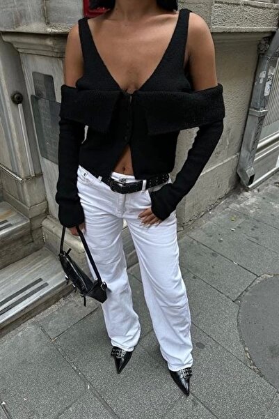 Genel Markalar Cynthia Cut Out Triko Hırka 5116-23