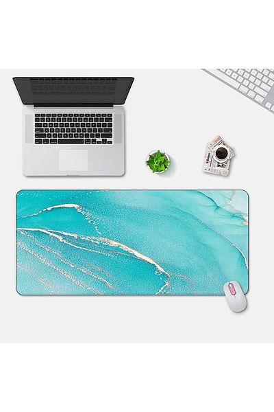 COOYA Mouse Pad,Office Desk Mat 11.8" ×9.8",Water-Resistant Thick Writing Pads with Non-Slip Rubber Base
