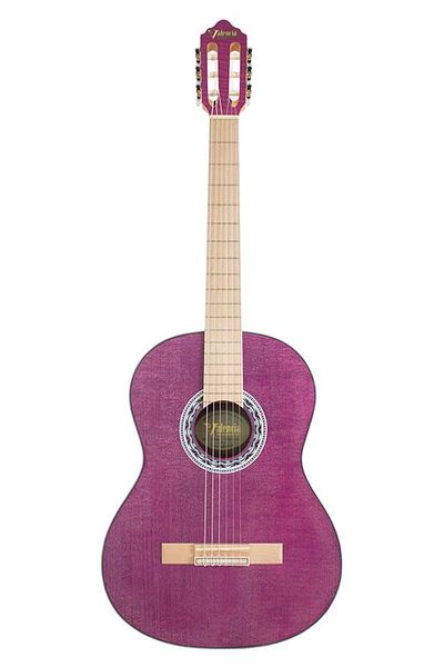 VALENCIA VC354PP, classical guitar, size 4/4, purple finish