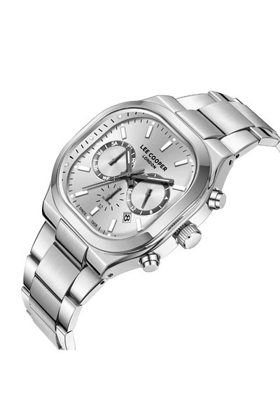 Lee Cooper Lee Cooper Men's Multi Function Silver Dial Watch - LC08169.330