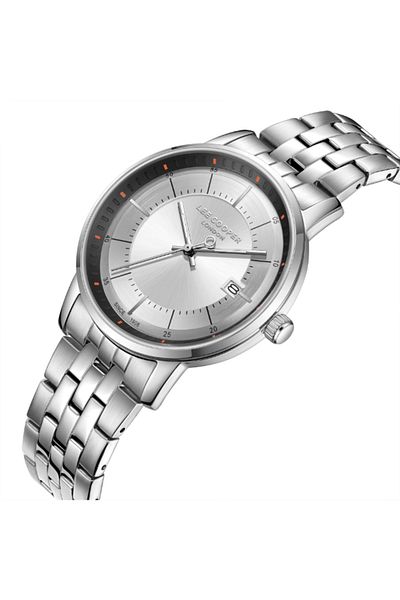 Lee Cooper Lee Cooper Men's Analog Silver Dial Watch - LC08164.330