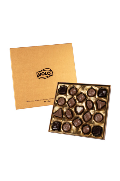 Bolçi Butik Altın Spesiyal Çikolata Kutu 190g