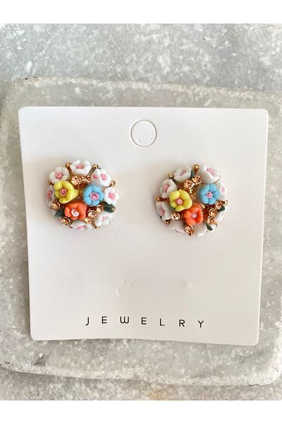 By Selen Suyolcu Daisy Model Earrings