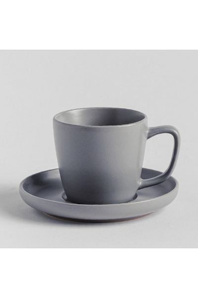 HomeVibes Cup and Saucer Kendrick 220 ml