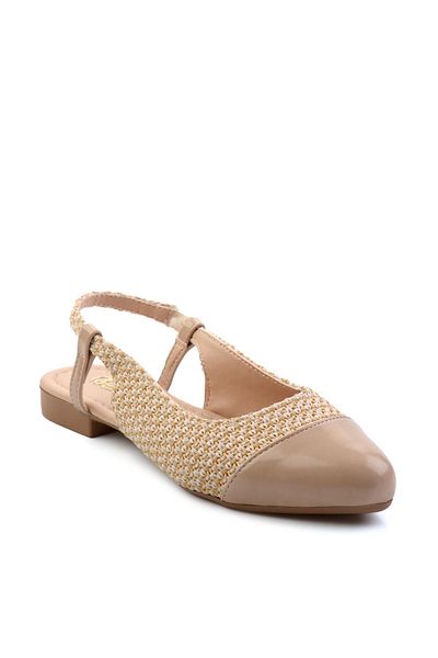 Bambi Beige Women's Ballerina Ballerina K01823172528