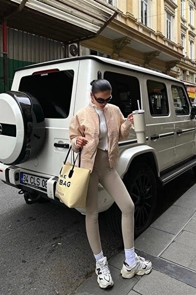 Lijuri Leyla Art a New Perspective on Art Michonne Ribbed Bomber Jacket 7059 -08