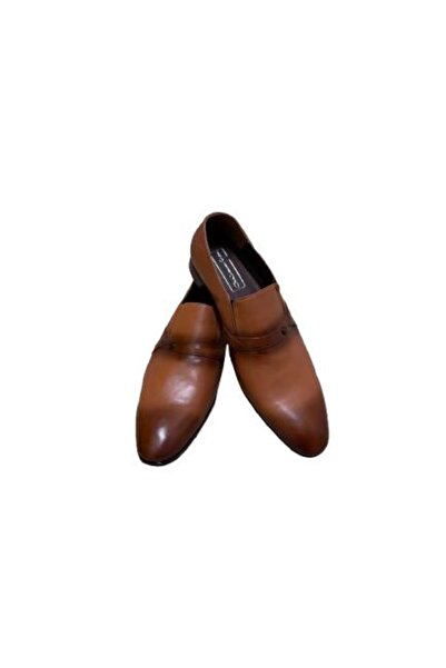 Antonelli Pantofi eleganți pentru bărbați, Fără șireturi, Maro deschis, Piele...