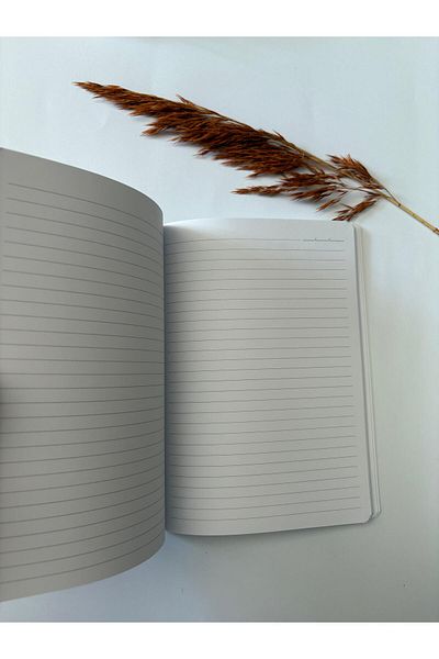 Adalinhome Blocnotes de școală Atakids Lizy cu dungi (15×21 cm, 80 de coli)