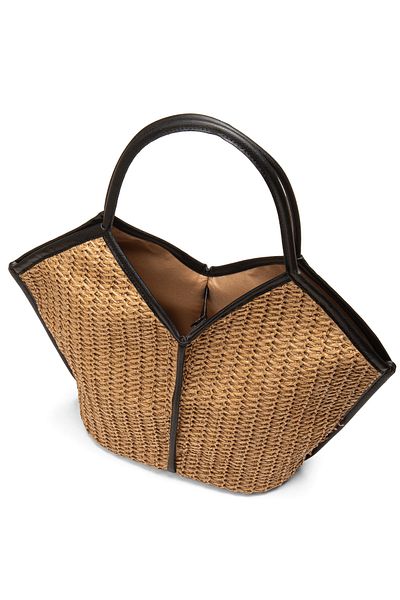 gio&mi Tatum Raffia Paper Rope Straw Shoulder Bag