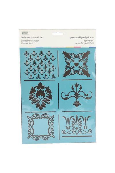 Roco Design Stencils Coordinated Vintage Plastic