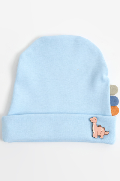 lilico Mavi Dinazor Erkek Bebek Şapka