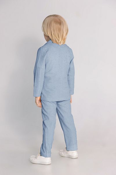 DMB BOYS & GIRLS Men's 3-Piece Linen Suit