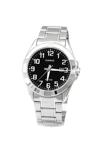 Casio ساعة كاسيو للرجال بمينا أسود تناظرية - MTP-1308D-1B