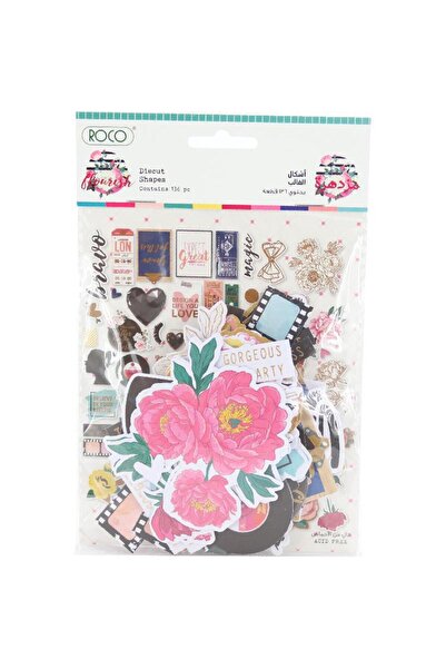 Roco زخارف مقطوعة بالقالب بألوان متنوعة، 03 كجم (07 رطل)