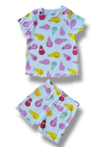 Fuar Baby 100% Cotton Camisole Girl's Shorts Set – Summer 2-6 Years