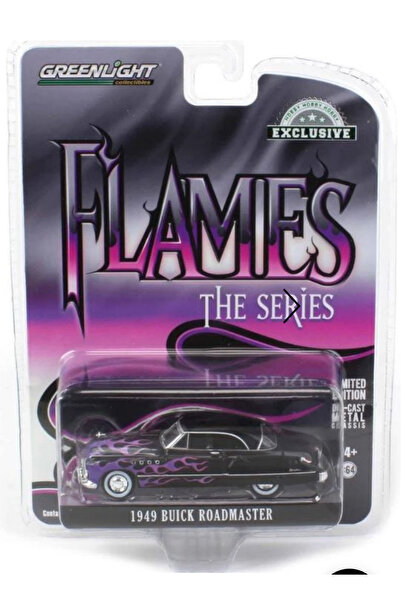Greenlight 1:64 Flames Serisi – 1949 Buick Roadmaster – Diecast Model Araba
