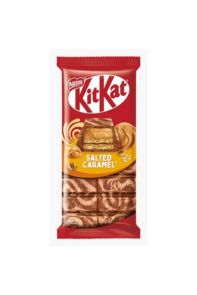 Kit Kat KitKat Ciocolată Caramel Sărat 99 g, Nestle