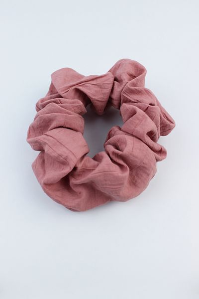 İLKYAZ Double Soft Fabric Rubber Buckle Set Bagel Buckle - Pastel Pink, Blue
