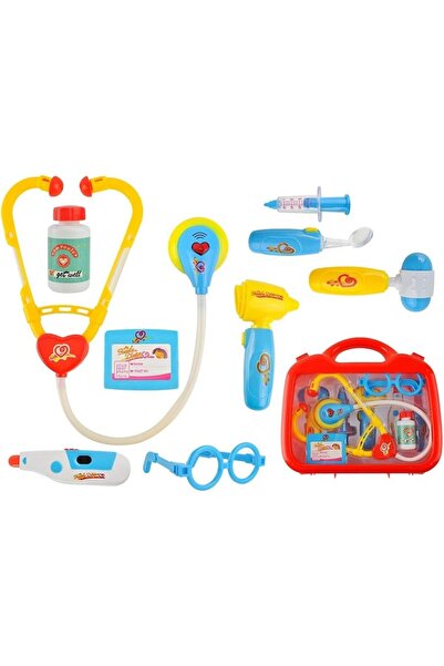 OEM Doctor Play Set, Family Doctor, Includes 9 Pieces