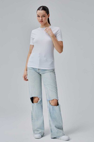 DOSXX Wasp Women's T-Shirt 1St Quality Bamboo Cotton Combed Lycra O Neck T-Shirt