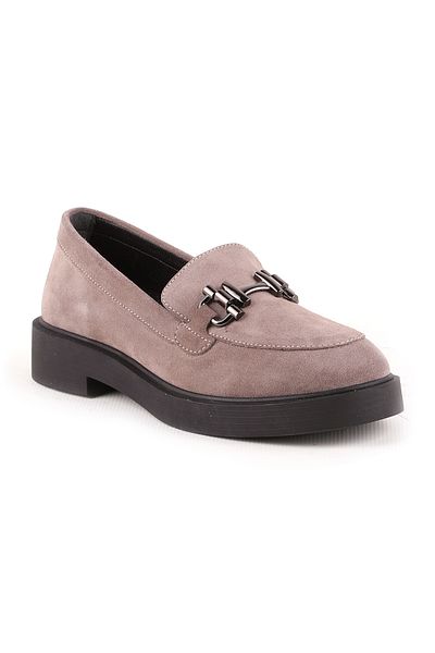 Libero L04.514 Suede Leather Women's Loafer Shoes