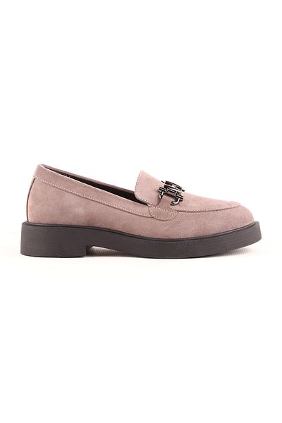 Libero L04.514 Suede Leather Women's Loafer Shoes
