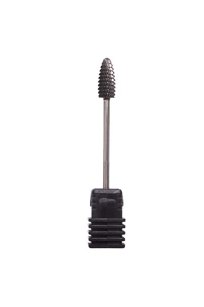 zenifique Carbide Bit, End For Electric Milling Cutter, Conical Shape, Medium Hardness, Black, Model 1