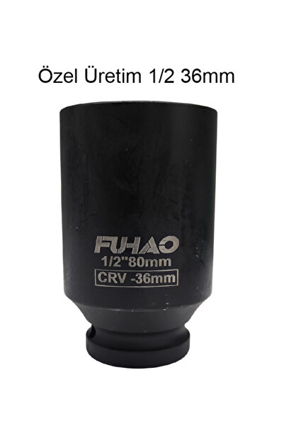 ÖZGÜN 1/2 36mm Lokma Derin Havalı Siyah Uzun Özel Üretim